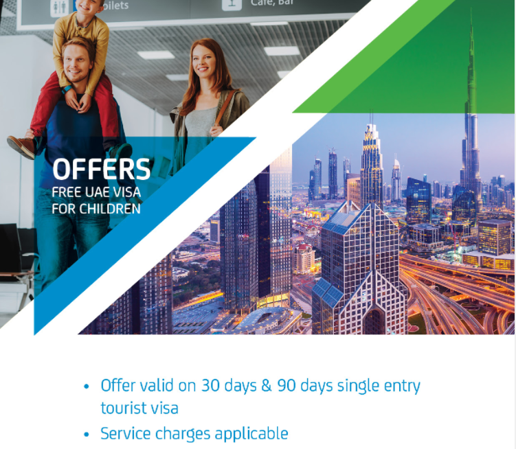 Dubai Visa Child Visa Free offers